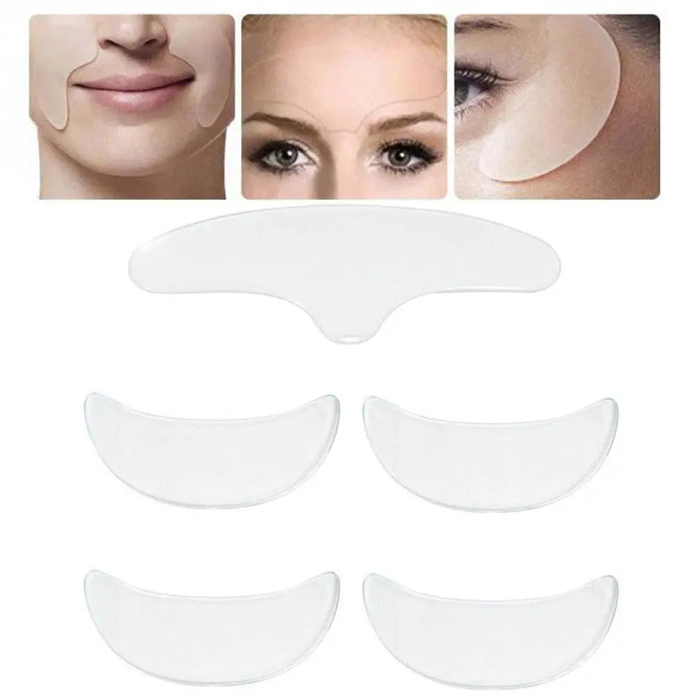 Anti Wrinkle Forehead Patch Eye Mask Forehead Line Removal Gel Patch Firming Lift up Mask Stickers Anti-Aging Face Skin Care